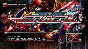 Strider [2014] (Special-A/Hard: Any% Speedrun #2, PRO/IND/UG/MR/MHQ, All Upgrades) PS4 Gamechive