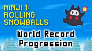 The Most Played Speedrun of All Time: Super Mario Maker 2's Ninji Speedruns - Rolling Snowballs WRP