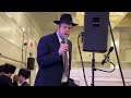 Sruly Hollander Singing at a Wedding in Lakewood