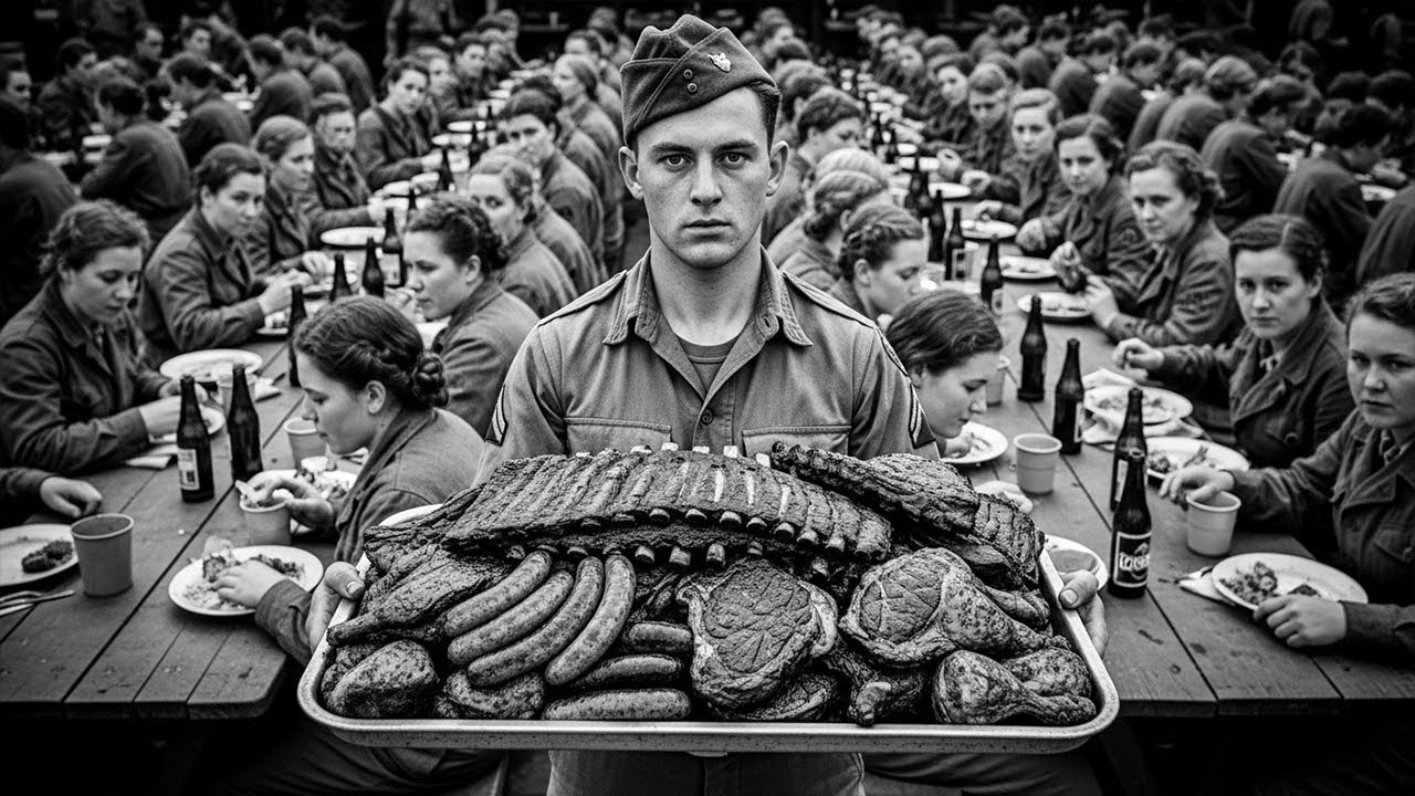 They Asked Every Day! German Women POWs Stunned by First Taste of American BBQ