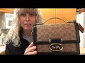 Coach Riley 22 In Signature Canvas: Unboxing & What Fits Inside: My anniversary gift