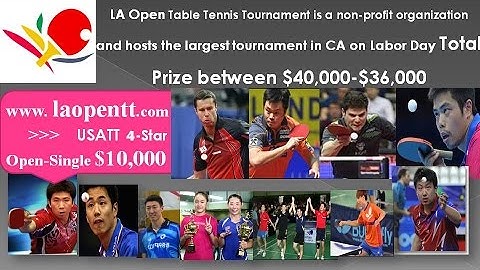LA Open  Table Tennis - Who We Are 2016