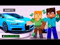 Buying BUGATTI For $99,999,99 !!! in MINECRAFT ROLEPLAY