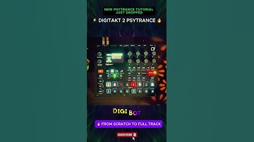 Psytrance Engineering 🎛 Full Groove Design on Digitakt 2