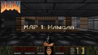 Console Doom Ultra - Map 1: Hangar (Doom + Doom II- Mod) (UV-100%)