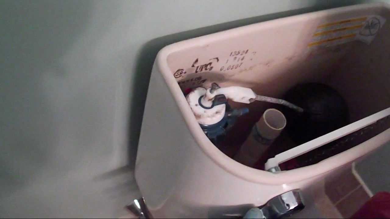 Plumbers replacing a rubber gasket on one of my toilets YouTube