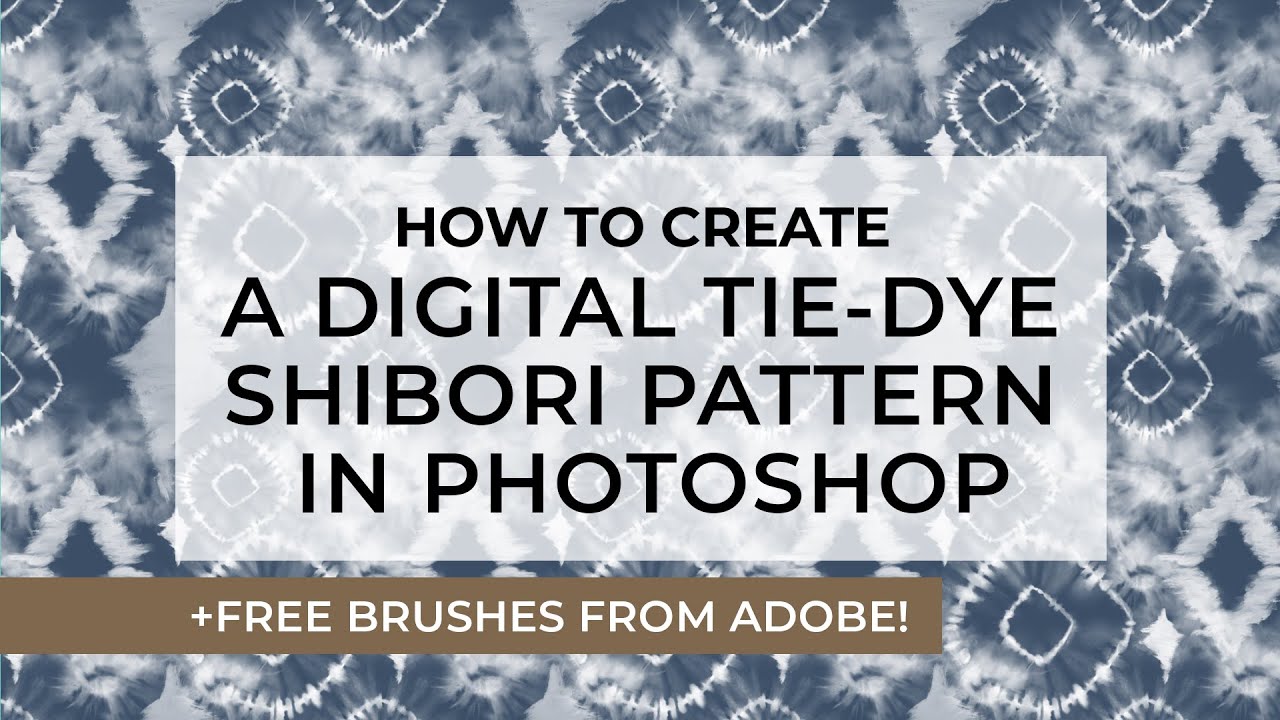 How to Create a Tie-Dye Pattern in Adobe Photoshop