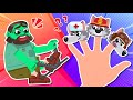 The Rescue Team 🐺🚓🚨⛑️| Wolf Finger Family | Funny Kids Songs And Nursery Rhymes by Comy Zomy