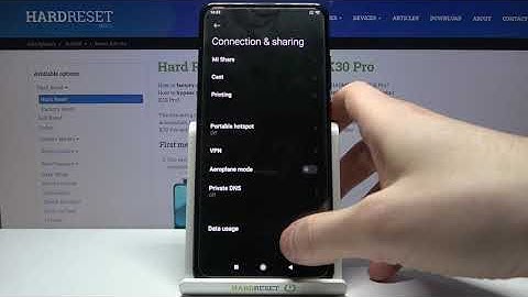 How to Reset Network Settings in XIAOMI Redmi K30 Pro – Restore Network Settings