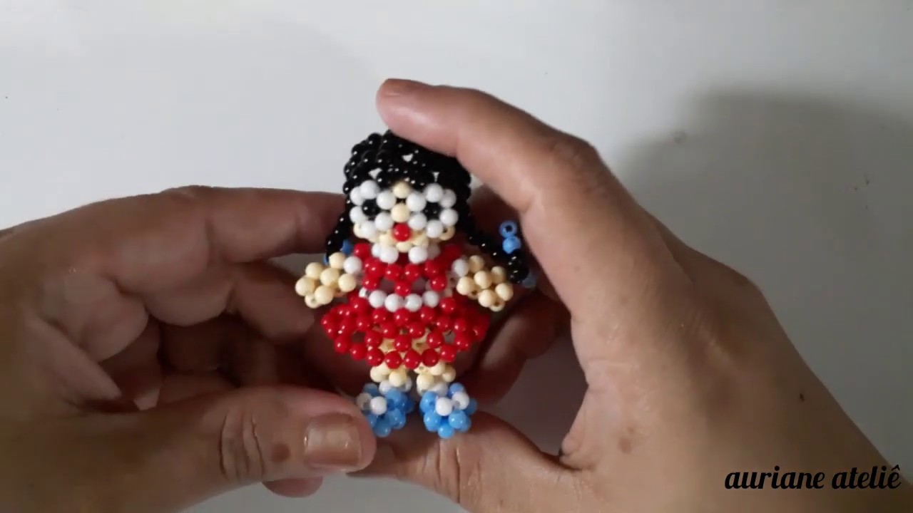 Rosinha de miçangas