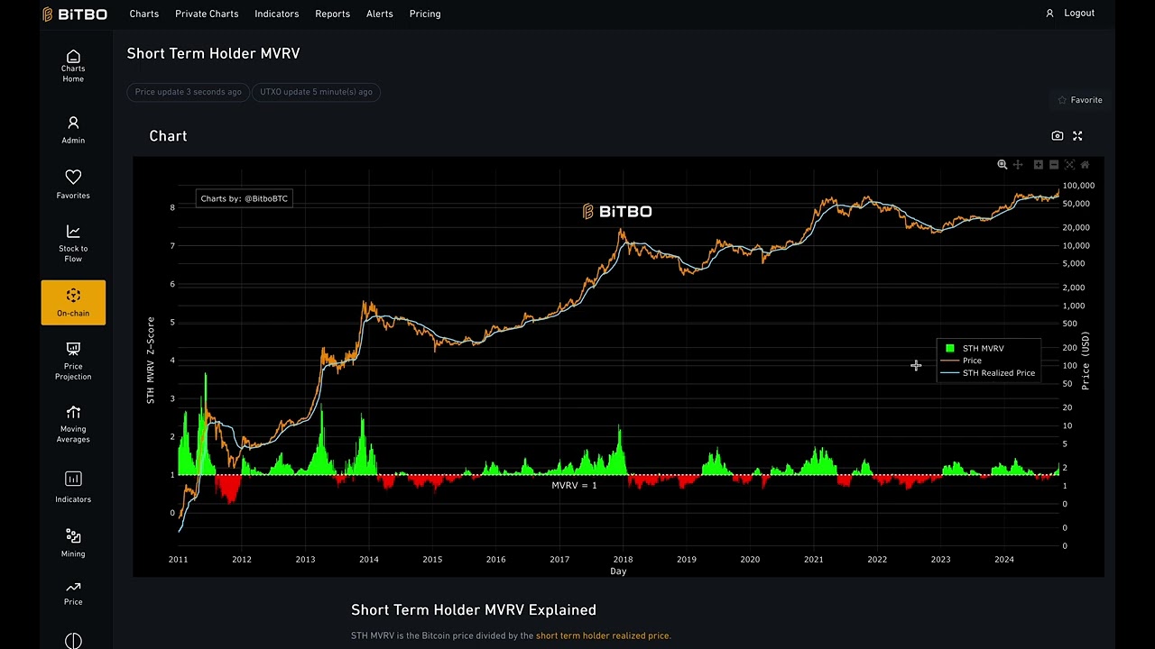 Short Term Holder MVRV
