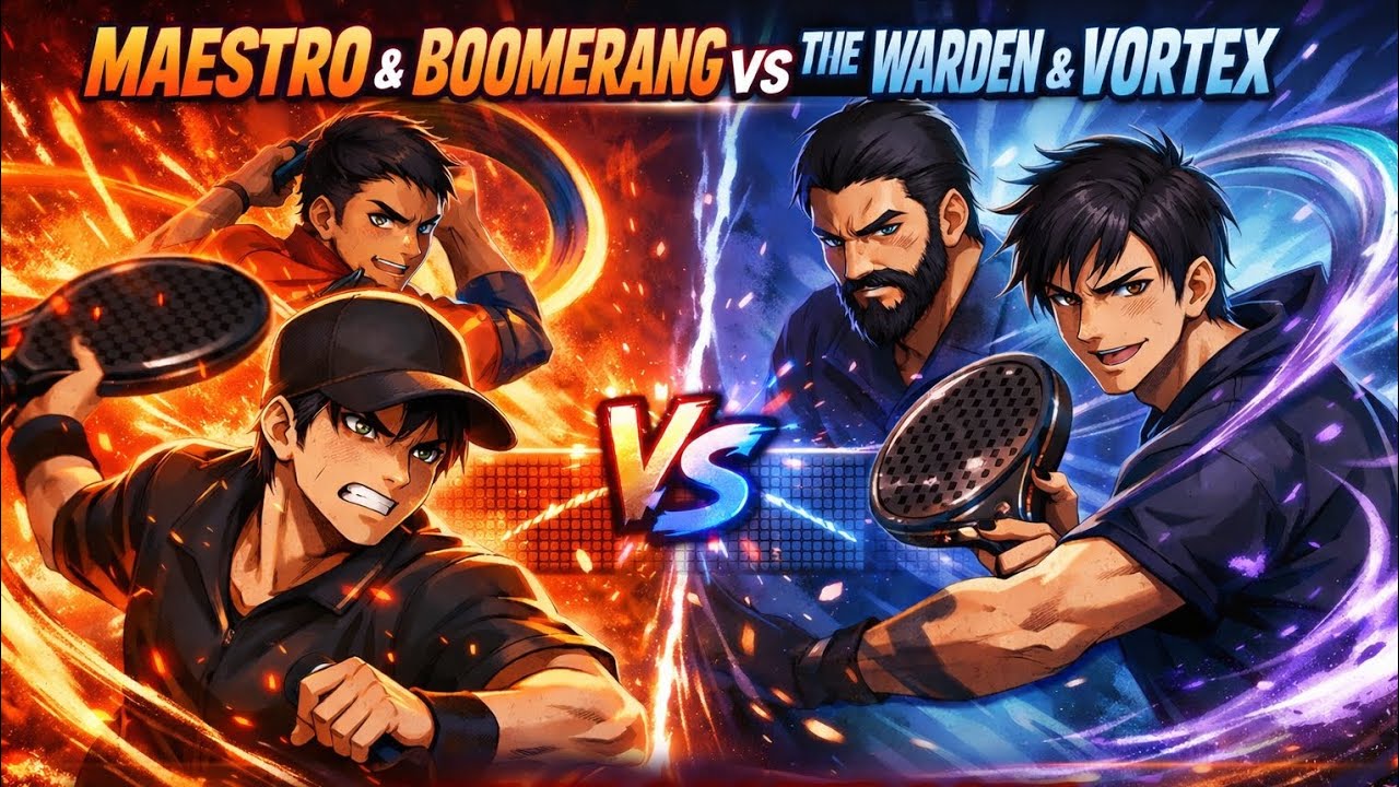 Padel Match Comeback Nobody Expected The Maestro & Boomerang vs Warden & Vortex