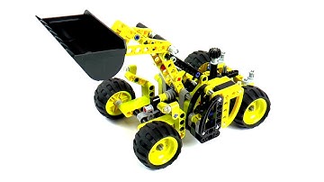 Lego Technic 42004 Model B Telehandler Speed Build And Review