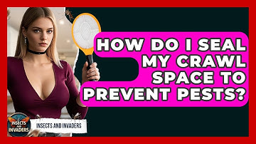 How Do I Seal My Crawl Space To Prevent Pests? - Insects and Invaders