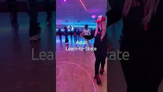 Adult Learn-to-Skate at the Fountain Valley Skating Center #howtorollerskate #rollerrink #dirty