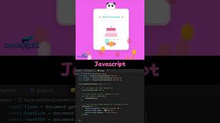 Birthday animation 🎂 using HTML,CSS and Javascript # short  #codings #programming #webdevelopment