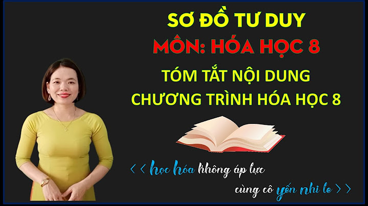 Sơ đồ tư duy hóa 8 phương trình hóa học