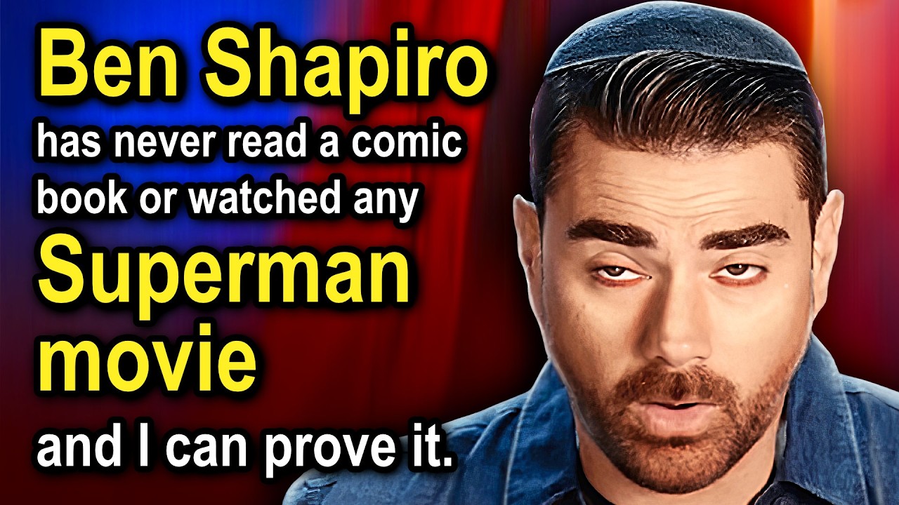 I fact-checked Ben Shapiro's Superman review to prove he's a fraud