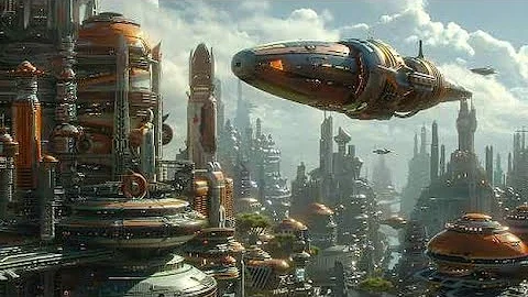 Future City 2600 🌆 | Futuristic Eco Sci-Fi World of Tomorrow | AI Short Film (4K)