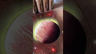 #spraypaintart #planet #howto #spraypaint #shorts