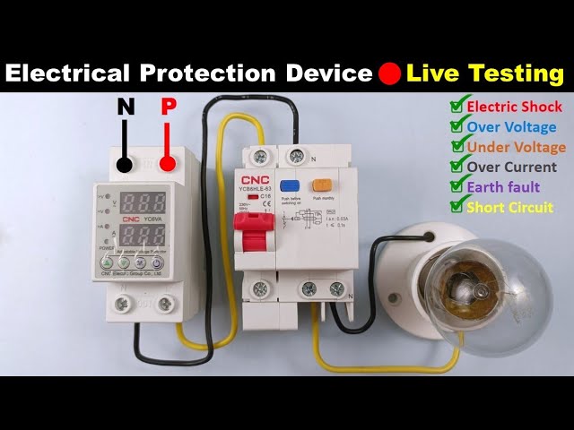Voltage Protector Amps Single Phase