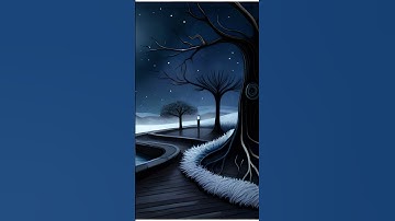 The Dark Road Generated by AI🔥🔥🙃