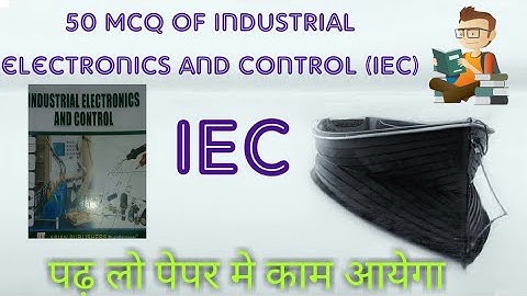 Important mcq of industrial electronics and control (IEC)
