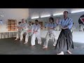 Aikido  group training tai sabaki footwork