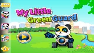 panda robot  Babybus My Little Green Guard / Educational games screenshot 5