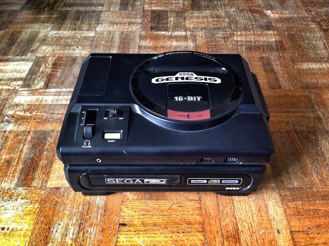 Console Sega Megadrive 2 Seule – Noire – Fonctionne – Loose – Occasion