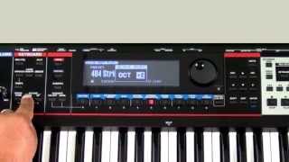 Roland Juno-Gi - How to Adjust Octaves