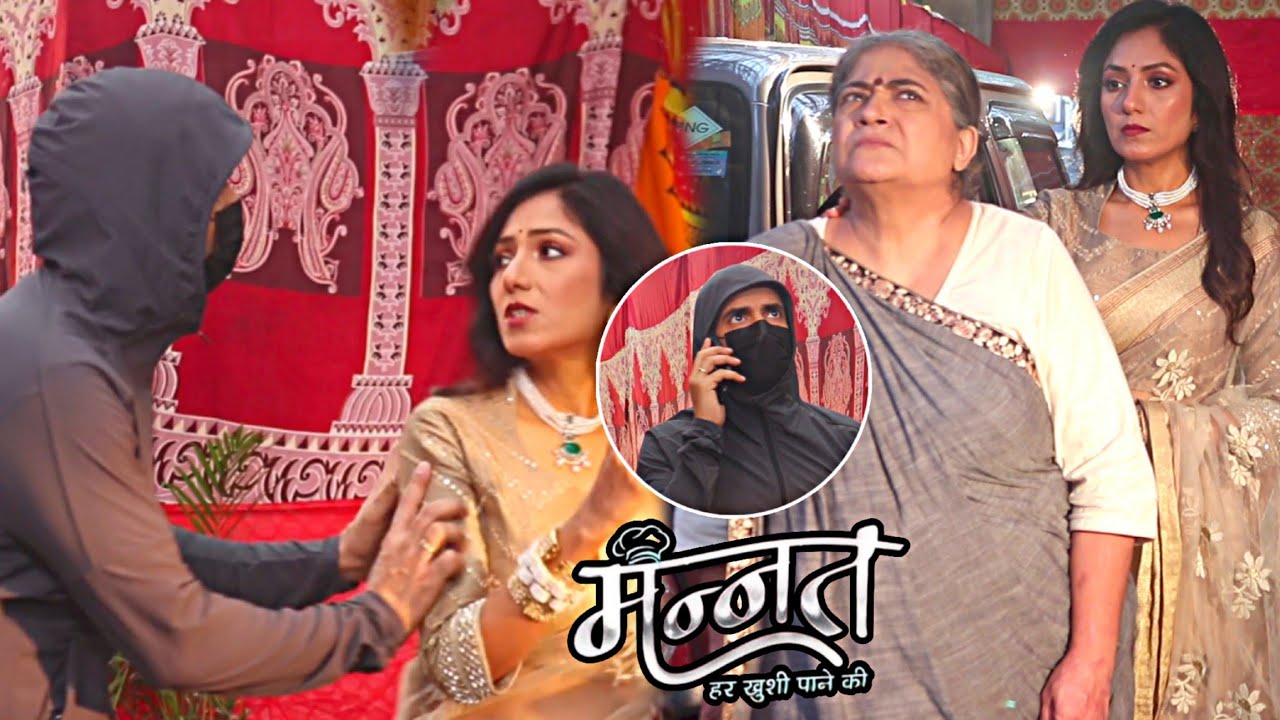Mannat | Colour Tv | Dhairya Mannat Ko Vishakha Ke Chungal Se Bacha Payega| On Location 