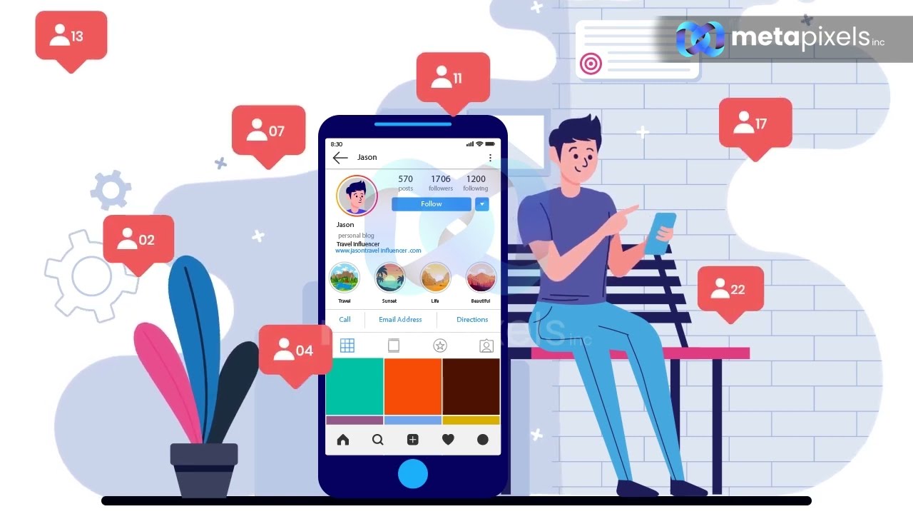 Hashtags for Likes - 2D  Hybrid Animation