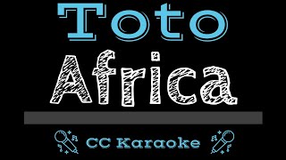 Toto • Africa (CC) [Karaoke Instrumental Lyrics] chords