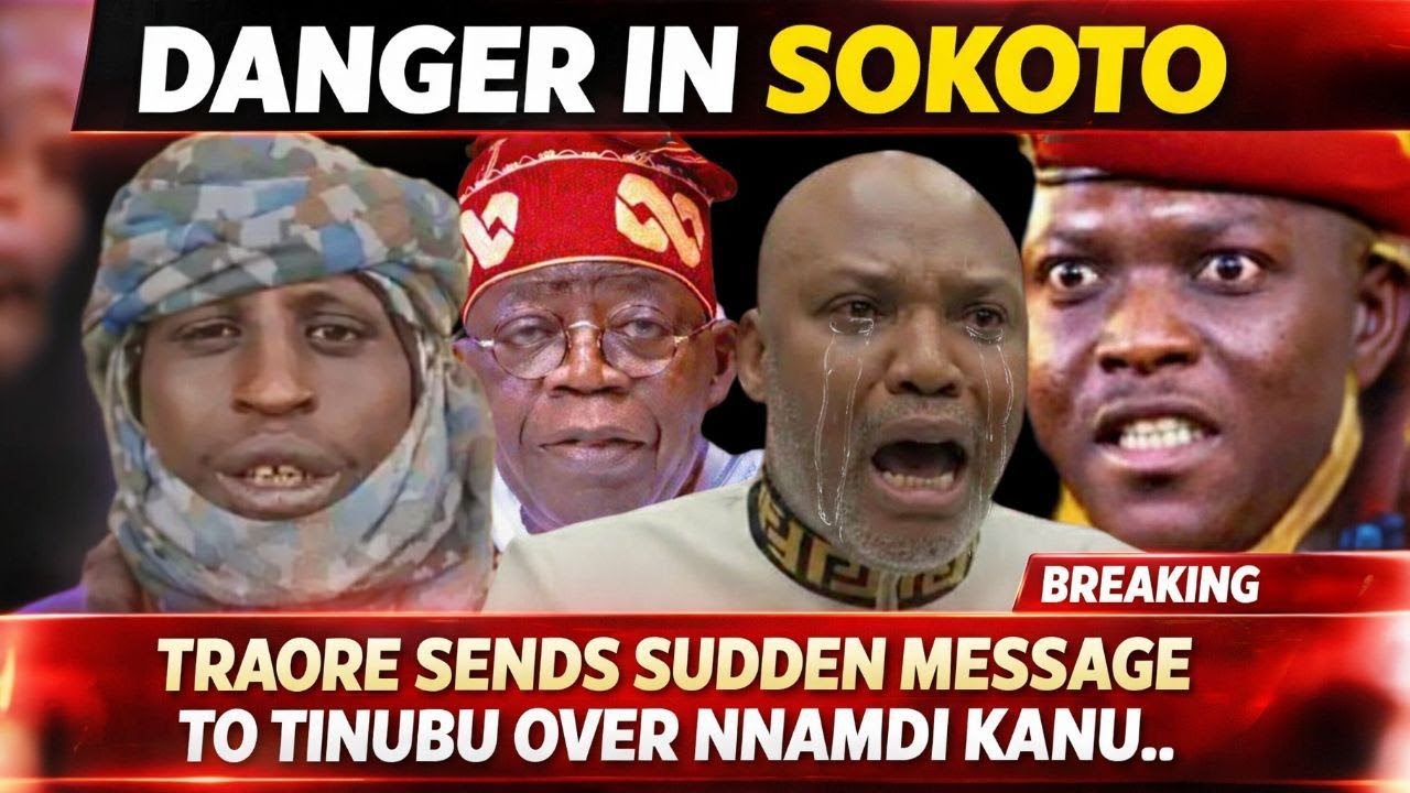 DANGER ALERT🔥? Ibrahim Traore Sends Powerful Message To Tinubu, Demands Nnamdi kanu's Release