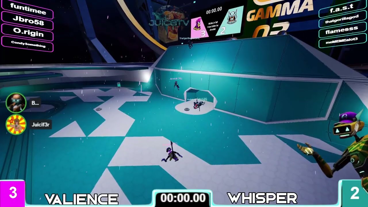 JUICETV Presents - Whisper vs Valience  - COCASTERS SOYBEAN & BIGGESTDUDE  -  ORION DRIFT SCRIM CAST