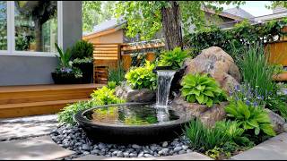 15 Gorgeous Stone Art Ideas for a Stunning Small-Space Garden Landscape Focal Point