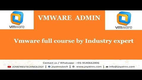 VMware Full Course | VMware Training | VMware Video|Vmware Jobs |How to crack VMware in interview |