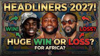 Davido, Rema & Fally Ipupa Headline Afro Nation Portugal 2027! 🚨 Huge Win Or Loss For Africa