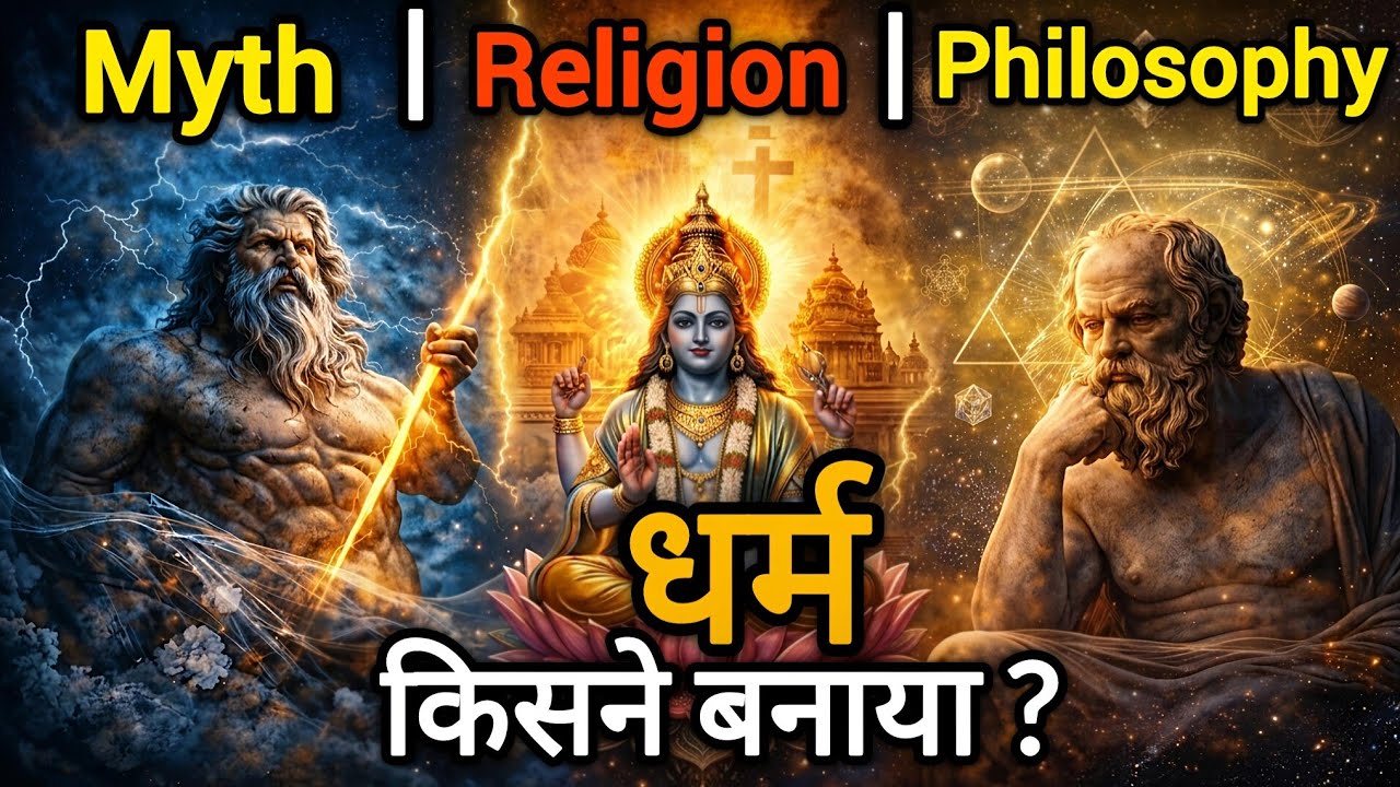 Myth vs Religion vs Philosophy: इन्सान की सोच का पूरा सच! 🤯 | Chapter 1 Part 3