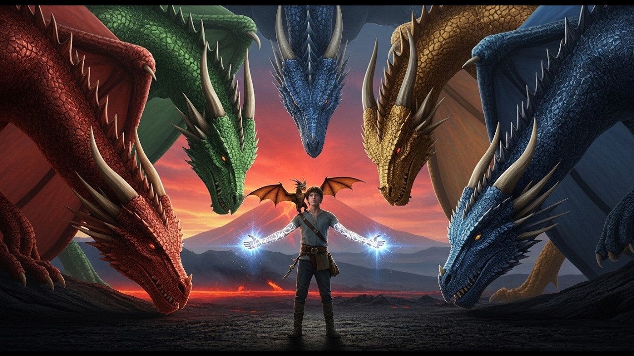 The Tiny Dragon Marked the Human With Ash—Now Every Dragon Bowed to Him | HFY | Dragon Stories