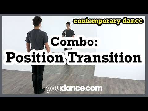 Transition Through Dance Positions - Contemporary Dance