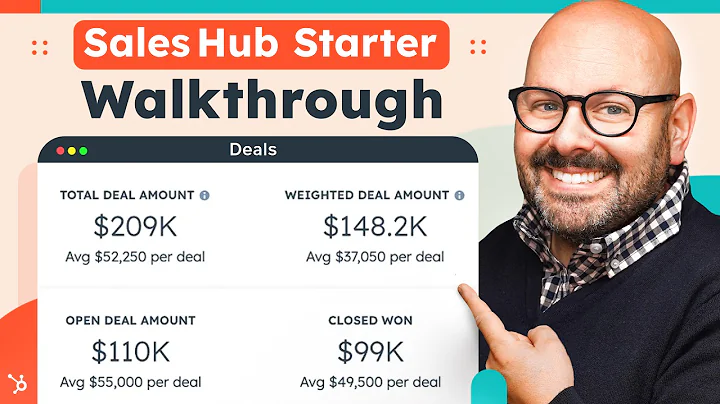 HubSpot Sales Hub Starter Plan (Walkthrough)