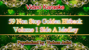 59 Golden Hitback Specials Non Stop Vol. 1 Side A karaoke medley, Videoke.