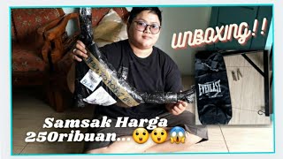 Samsak Tinju Harga 250ribuan || UNBOXING