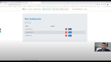 Asp.Net Core MVC - Identity (Authorization - Rol Tabanlı Yetkilendirme) Bölüm 2