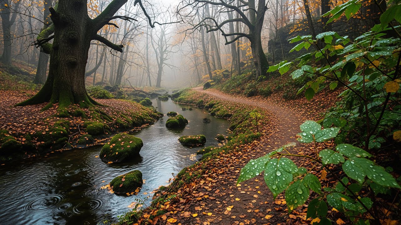 Very Soft Rain Sounds | For Light Sleepers at Night