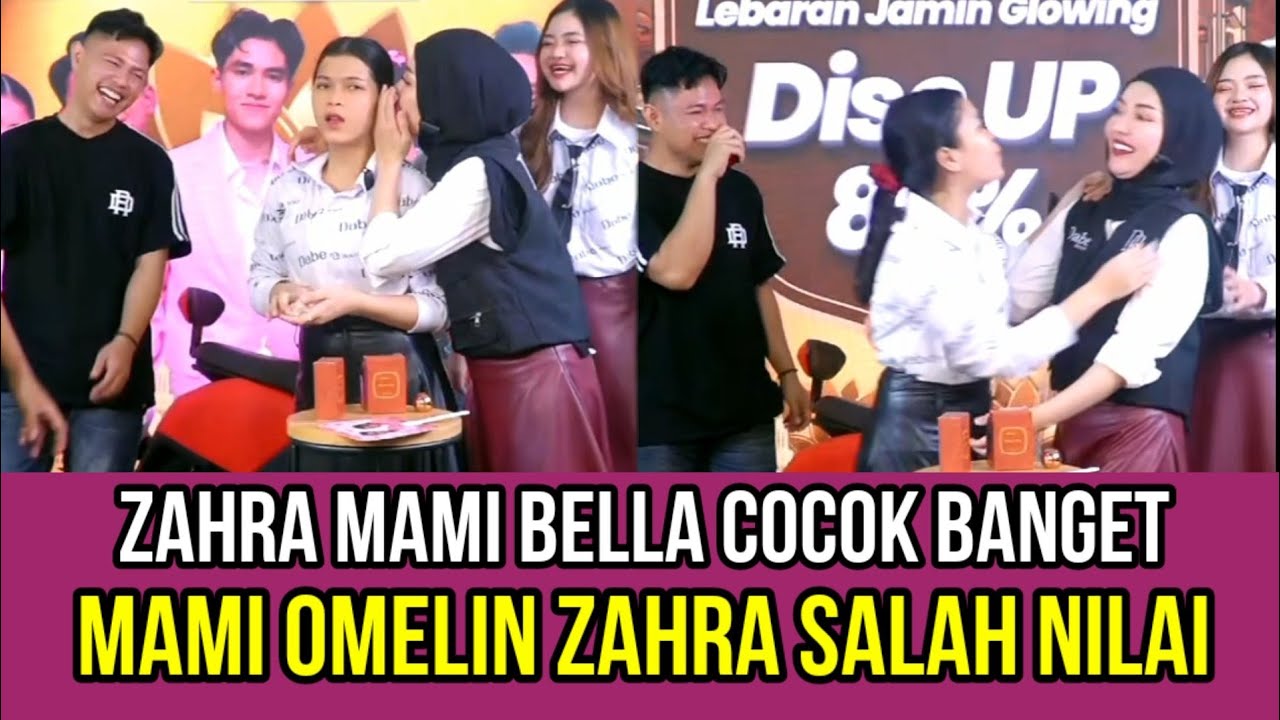 ZAHRA MAMI BELLA COCOK BANGET, MAMI OMELIN ZAHRA SALAH NILAI!