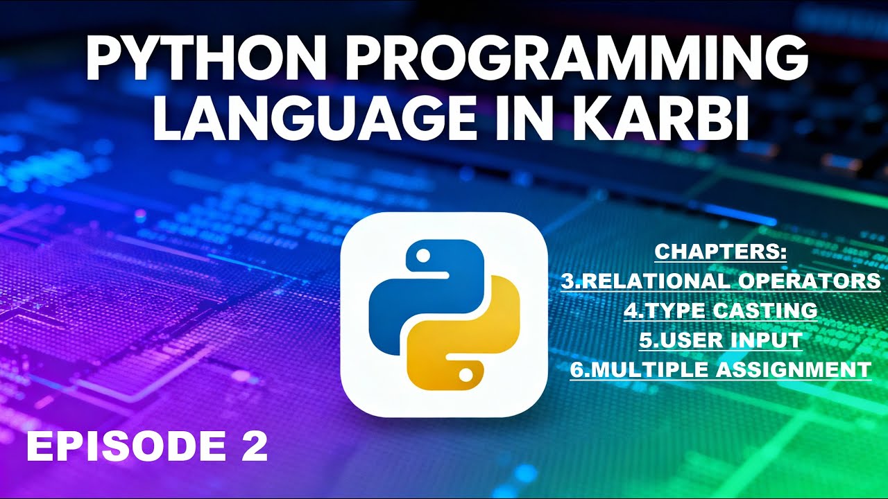 Python Programming Language in KARBI ep.2 - YouTube