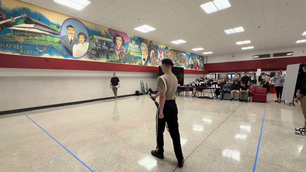 Wesley Woods 1st place solo Daniel Boone Drill Meet 2026